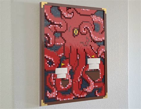 My First Lego Idea: 3D Octopus Poster : r/legoideas