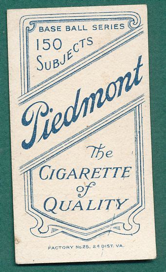 Lot Detail T Rube Waddell Pitching Piedmont Cigarettes