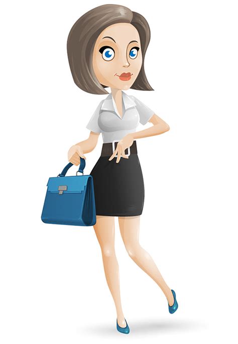 Free Businesswoman Vector Character - Vector Characters