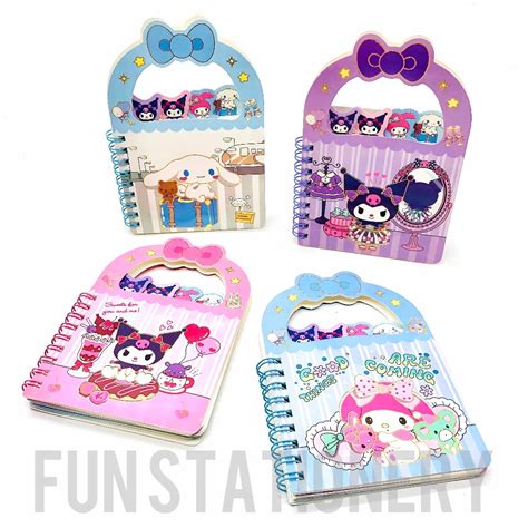 Jual Notebook Spiral Xq Sanrio Lembar Buku Tulis Catatan