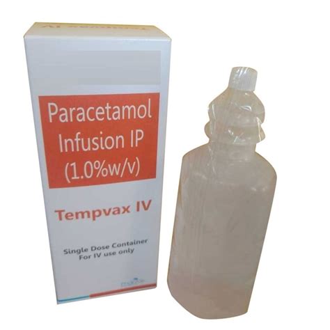 Paracetamol Infusion Ip 1 W V 1000 Mg At 345 In Panchkula ID