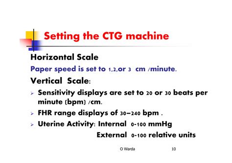 Cardiotocography Ctg Warda Ppt