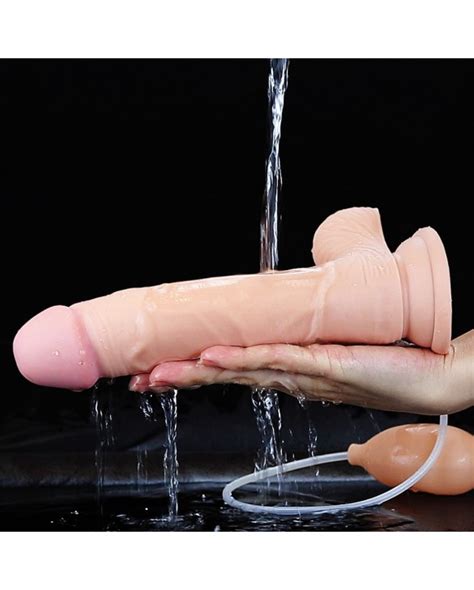 Pênis Ou Dildo Ejaculador Em Cyberskin De 18Cm Sex Shop Sextoy