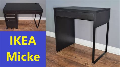 How To Assemble Ikea Micke Desk Youtube