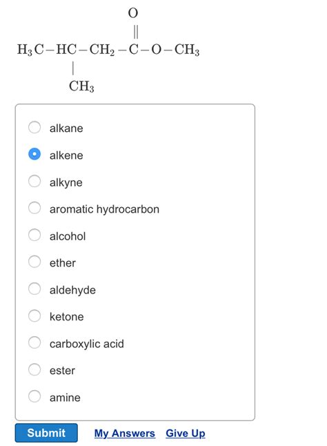 Solved Identify Each Of The Following Organic Compounds As Chegg