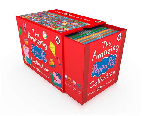 Peppa Pig The Amazing Collection 1 50 Red Box 9780241595701