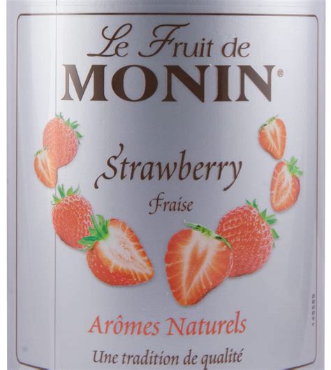 Fruit Puree Strawberry Monin 1l