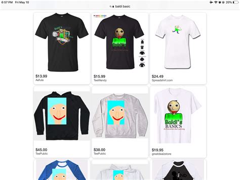 Unofficial baldi Merch... | Baldi's Basics Amino