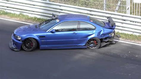 Nürburgring kazalarının son kurbanı bir BMW E46 M3 olmuş