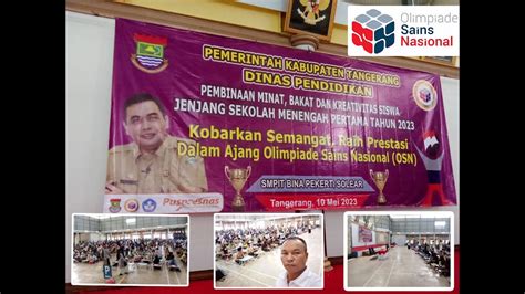 Osn Olimpiade Sains Nasional Dinas Pendidikan Kabupaten Tangerang Di