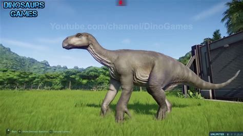 Tyrannosaurus Rex T Rex Vs Iguanodon Jurassic World Evolution Dinosaurs Games Youtube