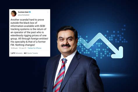 Adani vs Sucheta Dalal - How this Super Journalist's Tweet Plunged ...