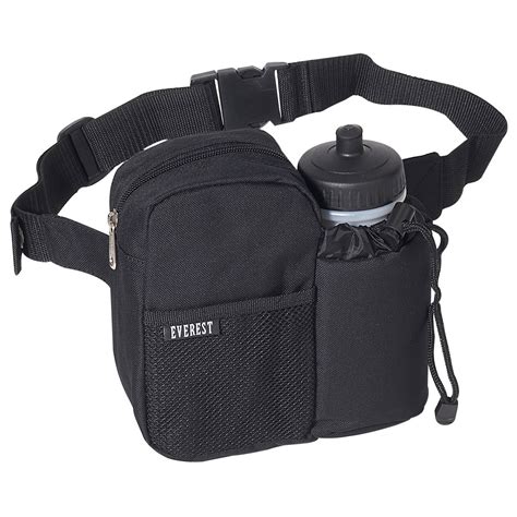 Everest 75 Inch Insulated Waist Fanny Pack With Bottle Holder Free