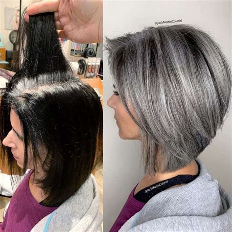 Salt And Pepper Hair Color Make Your Gray Hair Look Super Trendy