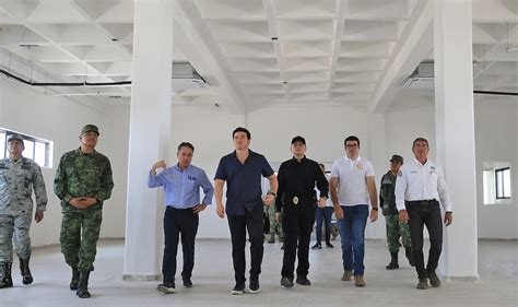 Supervisa Gobernador Samuel García construcción de Destacamento de