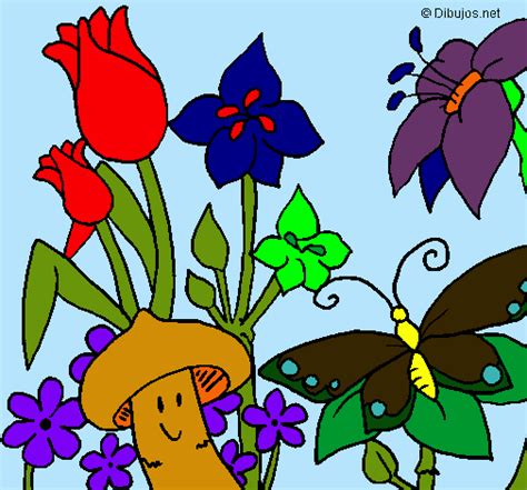 Dibujo De Fauna Y Flora Pintado Por Primabera En Dibujos Net El D A