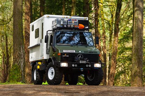 A Fully-Equipped Mercedes-Benz Unimog Expedition Camper