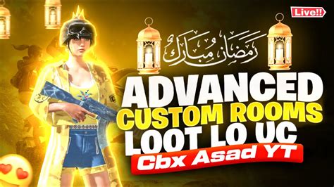 FACE CAME A JAO PUBG MOBILE UNLIMITED CUSTOM ROOM CBx Asad YT