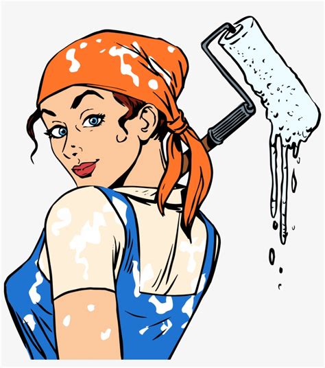 Female Artist Clipart