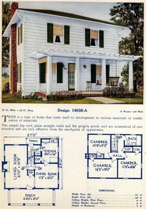 1920s Mansion Floor Plans