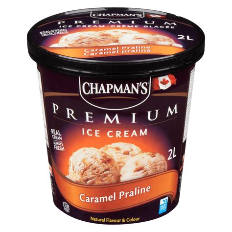 Caramel Praline Ice Cream - 2 L Tub - Chapman's Ice Cream