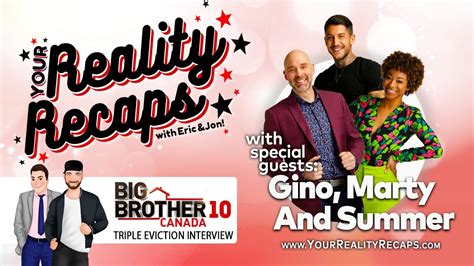 Bbcan Triple Eviction Interviews Gino Summer Marty Youtube