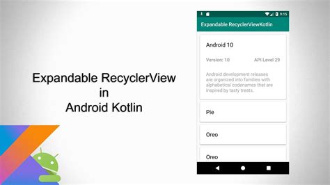 Expandable Recyclerview In Android Kotlin Youtube