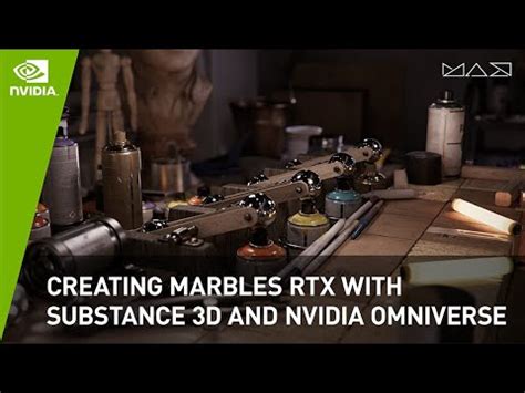 Adobe MAX Session Creating Marbles RTX With Substance 3D And NVIDIA