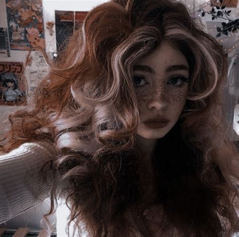 Pin by AndréeVerônica Ribeiro on Salvamentos rápidos in Red hair with blonde highlights