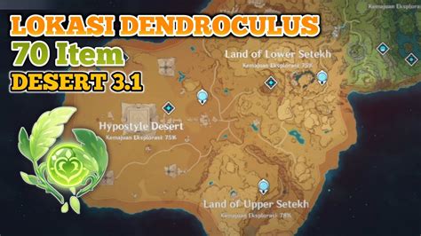 Lokasi Dendroculus 3 1 Sumeru Gurun Desert Genshin Impact YouTube