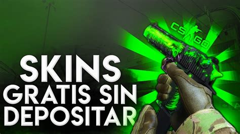 MEJOR Pagina Para GANAR SKINS GRATIS De CSGO SIN DEPOSITAR 2020 YouTube