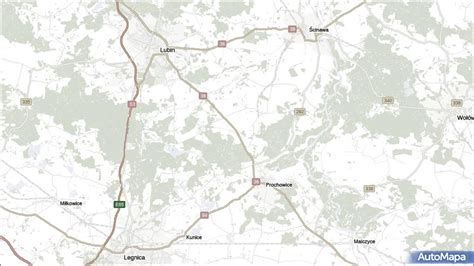 Mapa Gogołowice Gogołowice gmina Lubin na mapie Targeo