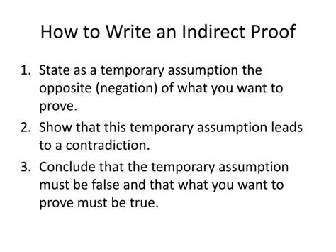 Ppt 5 5 Indirect Proof Powerpoint Presentation Id6692862