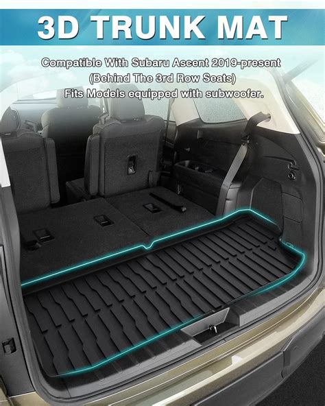 Buy Mixsuper Custom Fit For Cargo Liner Subaru Ascent With