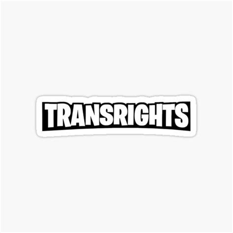 "Transrights (Popular Battle Royale Game styled trans rights logo ...