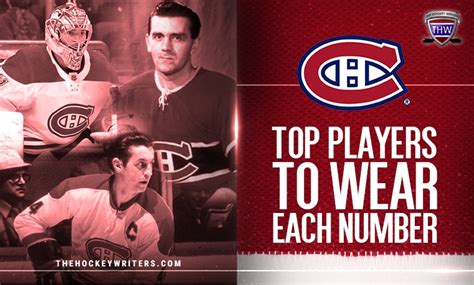 Greatest Montreal Canadien to Wear Each Jersey Number - The Hockey Writers - Canadiens History ...