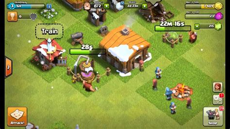 Clash Of Clans How To Level Up Your Barracks Easy Youtube