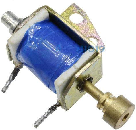 HCNE1 0416 DC12V Solenoid Electromagnet Push Pull Type Open Frame 10mm