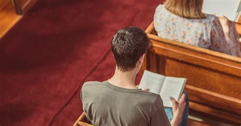 People Reading The Bible Inside The Church · Free Stock Photo