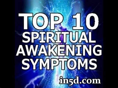 Common Signs Of Spiritual Awakening Ascension Symptoms In D