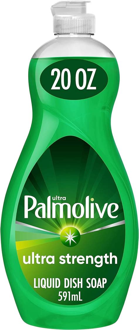 Palmolive Ultra Strength Liquid Dish Soap Original Green Fluid