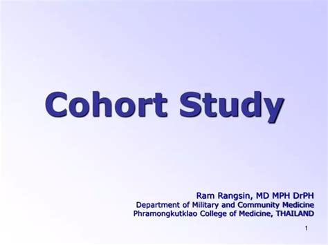 Ppt Cohort Study Powerpoint Presentation Free Download Id1834766