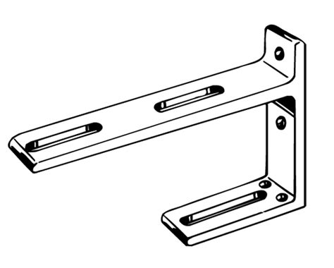 Kirsch Double Bracket For Designer Metals And Superfine Traverse At Designer Drapery Hardware ...