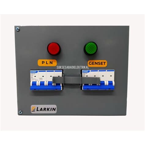 Jual PANEL INTERLOCK CHINT 3 PHASE 4 POLE OHM SAKLAR PLN GENSET