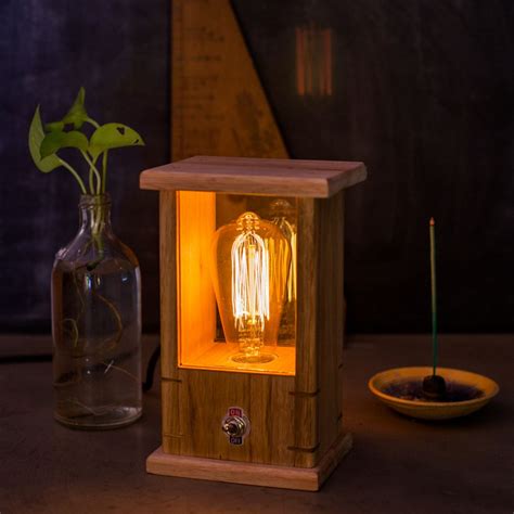 Lámpara Farol Lampara colgante de madera Luces de madera Lamparas