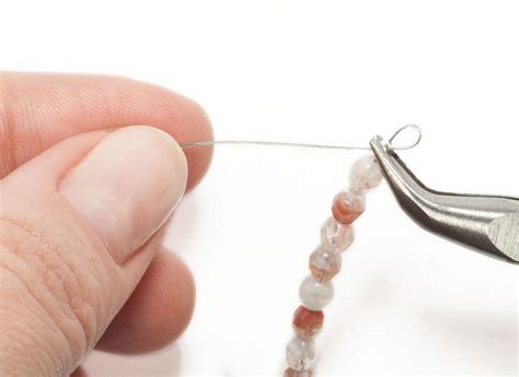 How To String Beads With Beading Wire