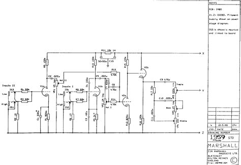 Marshall Jcm A For Schematic Diagrams Marshall