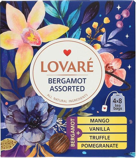 Herbata Lovare Ekspresowa Zestaw Bergamot Assort T Koperty Ceny I