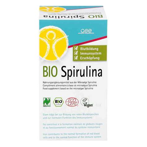 Spirulina Mg Bio Naturland Tabletten Stk