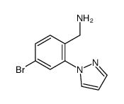 4 Bromo 2 Pirazol 1 Il Fenil Metanamina CAS 1152678 72 2 Proveedor